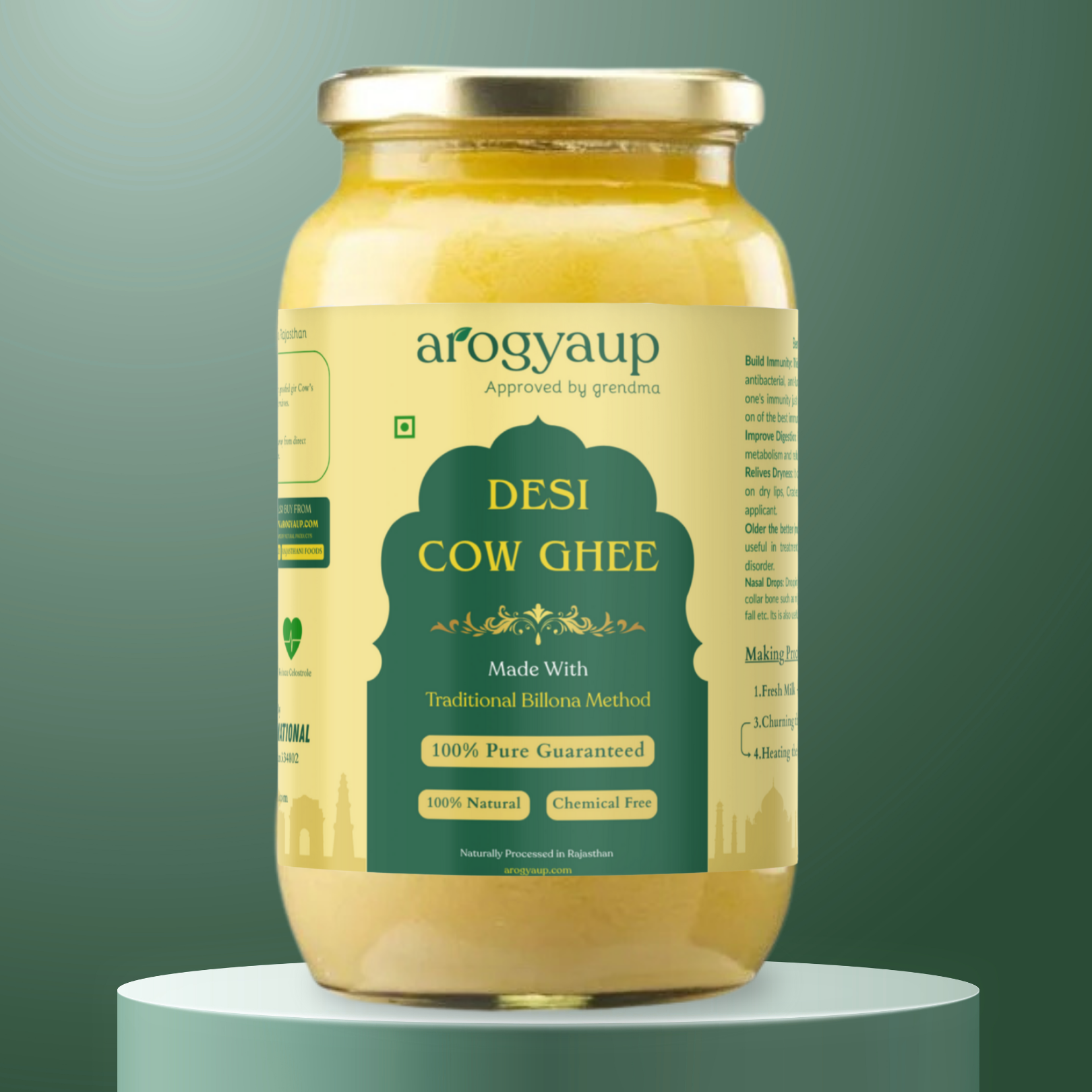 A2 Cow Ghee - Desi Ghee